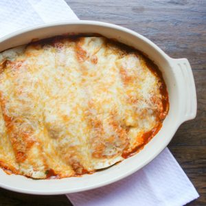 Classic Chicken Enchiladas - To Eat, Drink & Be Married