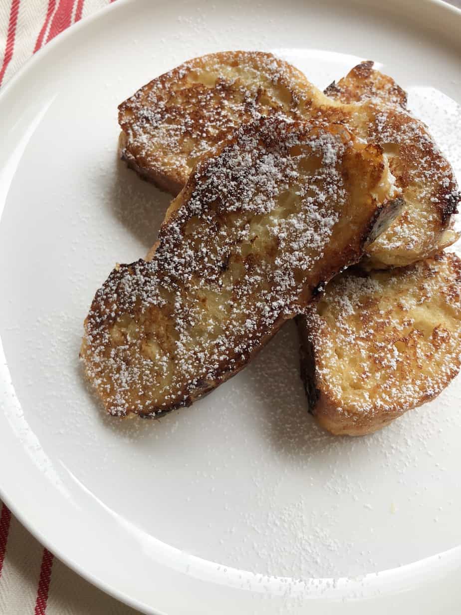 Challah French Toast made with homemade Challah Bread (recipe included!)
