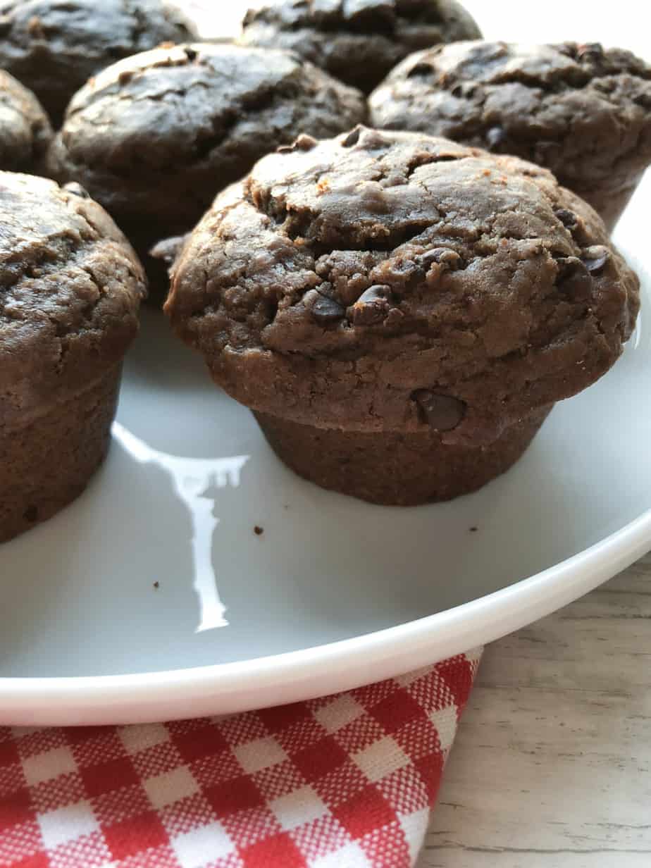 A simple, yet delicious family breakfast or dessert recipe. Made with chocolate chunks and Nutella, this muffin is chewy and dense just like your favorite chocolate cake! A little bit of buttermilk goes a long way in making the perfect cake (and no worries if you don't have buttermilk, I've got you covered with a substitution!).