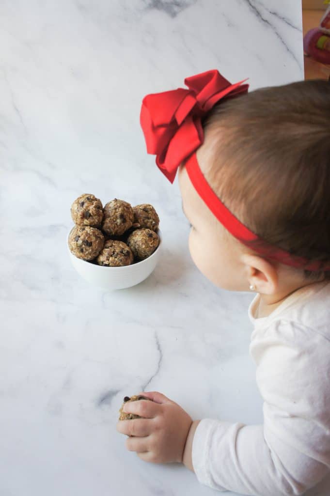 Tasty chocolate chip peanut butter coconut no bake energy bites are the snack of the year! Take one (or five!) on the go as you go about your day or relax with a cup of coffee and one of these yummy treats!