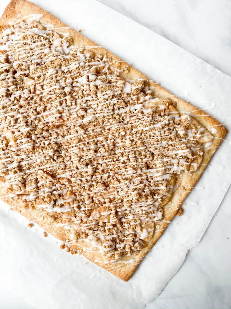 apple pie pizza