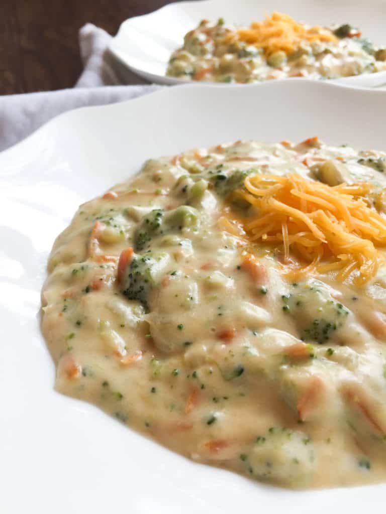 Thick & Creamy Broccoli Cheddar Soup