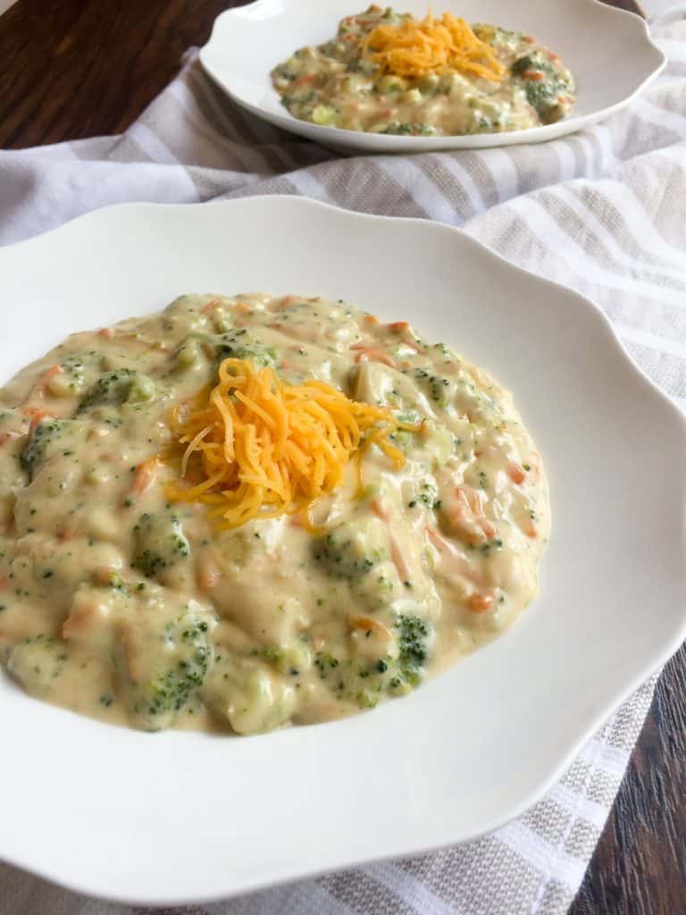 Thick & Creamy Broccoli Cheddar Soup