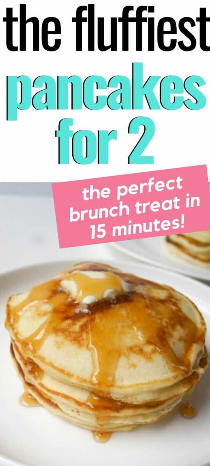 The Fluffiest Pancakes for 2 To Eat, Drink & Be Married