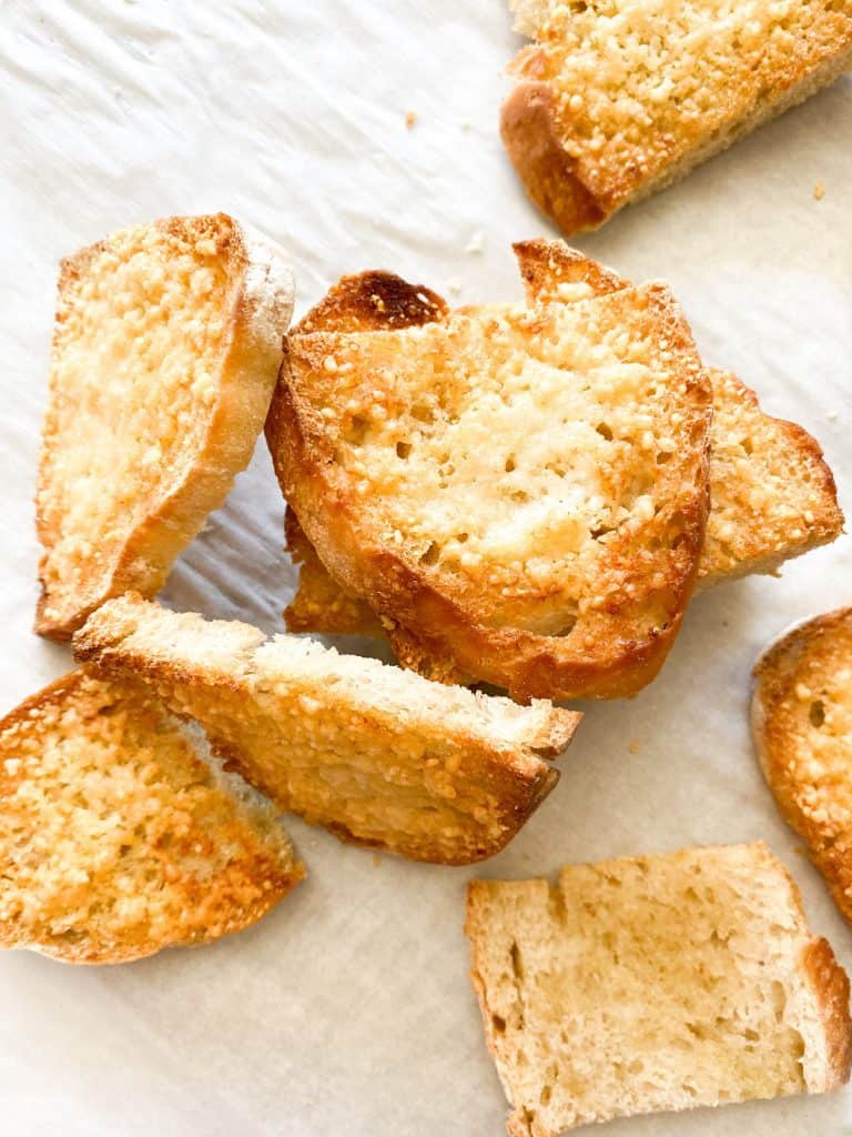  Parmesan Garlic Crostini Bread