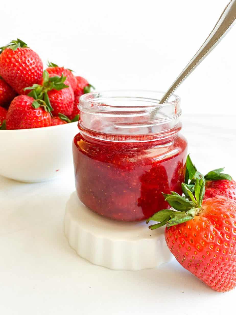 3 Ingredient Strawberry Jam (without Pectin) - To Eat, Drink & Be Married