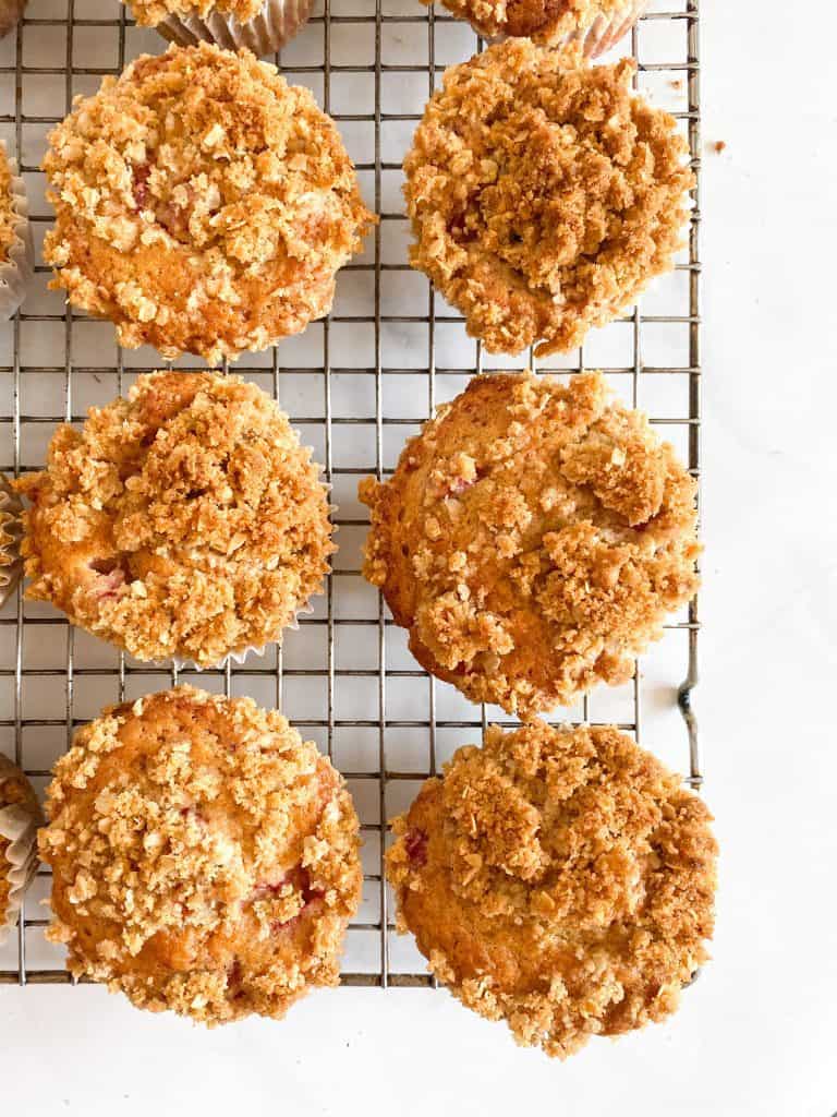 Strawberry Crumble Muffins