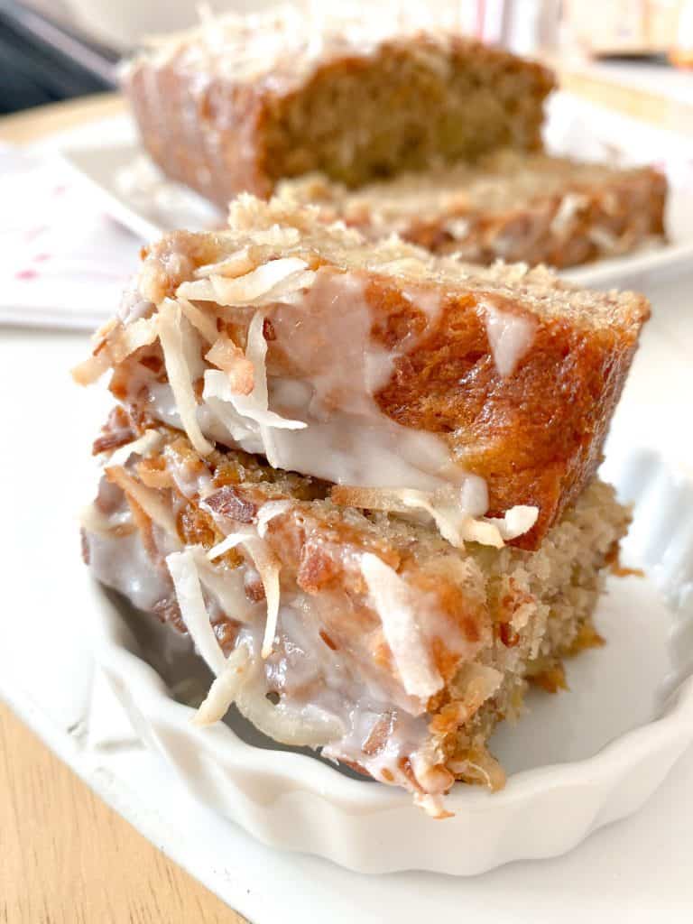 Pina Colada Banana Bread