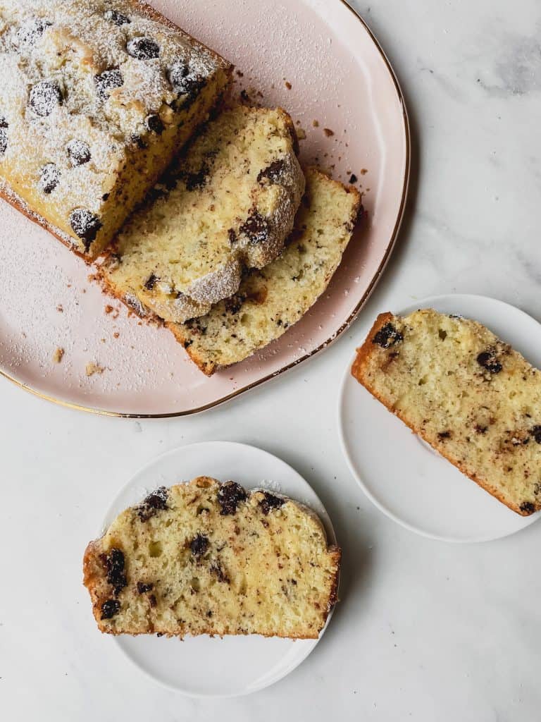 Italian Mascarpone Dark Chocolate Loaf