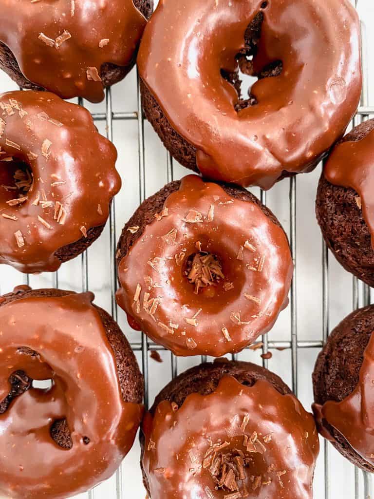 Mini Chocolate Bundt Cakes